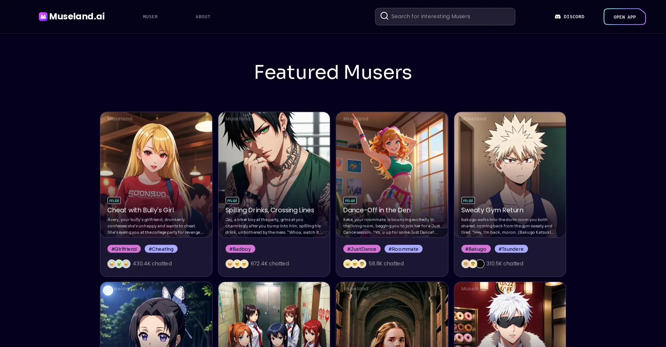 Museland - AI Tool For Chatting